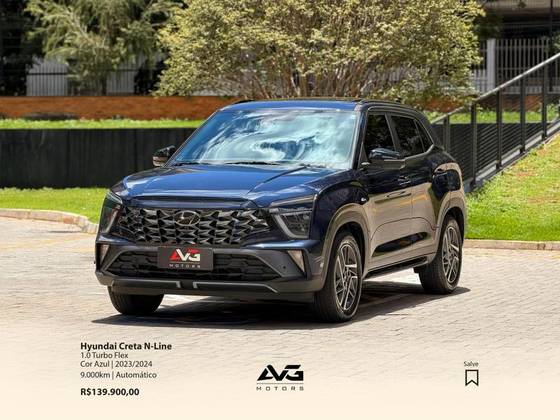 HYUNDAI CRETA 1.0 TGDI FLEX N LINE AUTOMÁTICO
